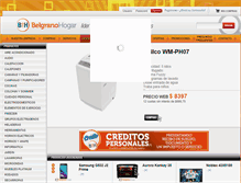 Tablet Screenshot of belgranohogar.com.ar